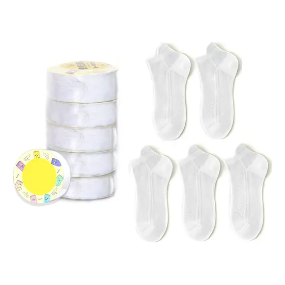 5 Pares Calcetas Y Calcetines De Compresión Desechables
