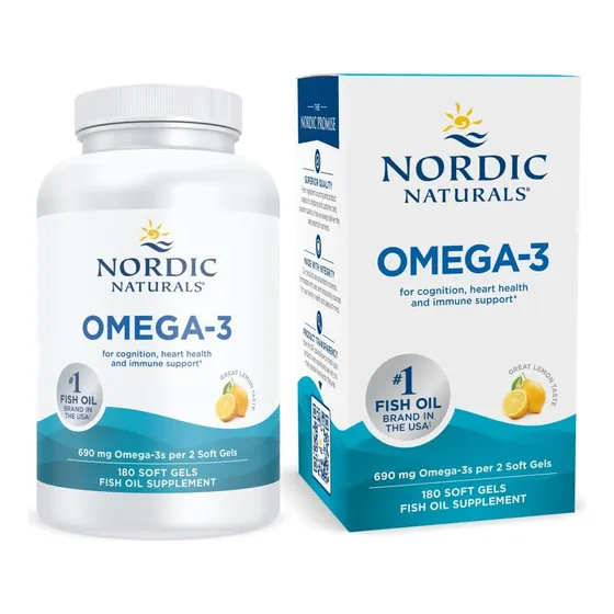 Suplemento De Aceite De Pescado Omega 3 De Nordic Naturals, 