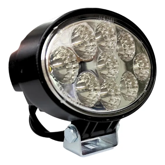 Faro Reflector 9 Led Baiml 120w Alta Potencia 12/24 Ovalado