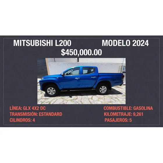 Mitsubishi L200 2.4 Cd Glx 4x2 Mt