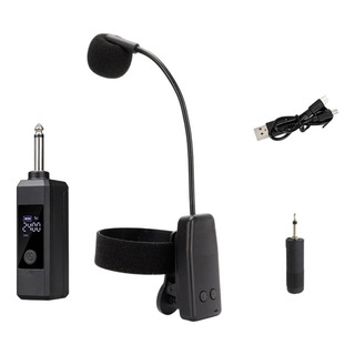 Micrófono Para Instrumentos Musicales, Transmisor 1 En 1 Micrófono Para Instrumentos Musicales, Transmisor 1 En 1