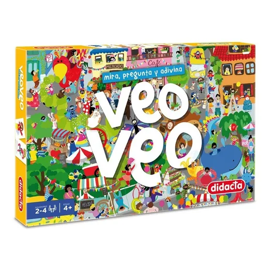 Veo Veo Juegos De Mesa Didacta Para Jugar Y Aprender Niños