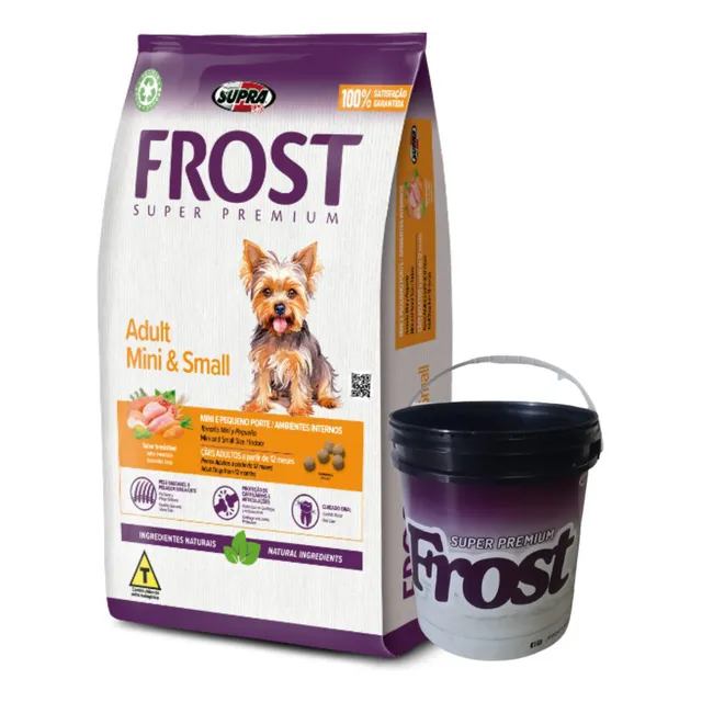 Ración Frost Adulto Raza Pequeña 10,1 Kg + Obsequio + Envío!