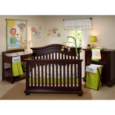 Set De Cuna Y Decoracion Cuarto Del Bebe Importado