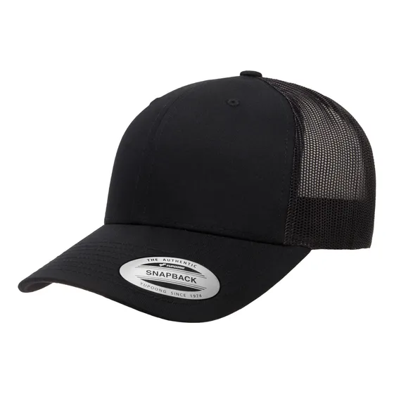 Gorra Flexfit Yp Classics Black Al Mayor Original Usa