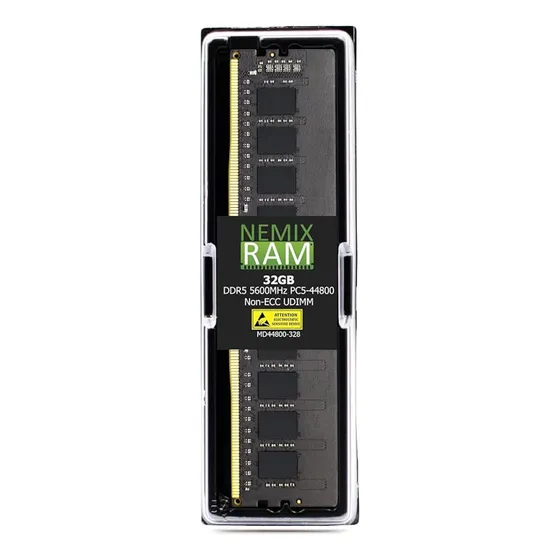 Memoria Ram 32gb Udimm Ddr5 5600mhz Pc5-44800 Ecc