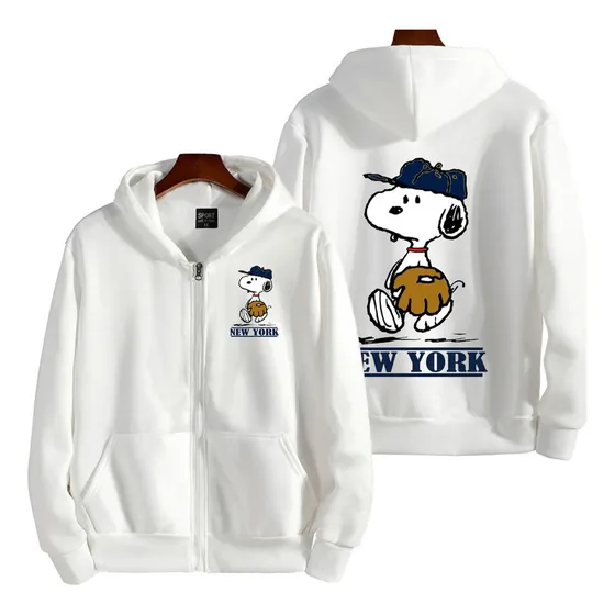 Jaqueta Com Capuz Fashion Snoopy 2024, New Spring, C
