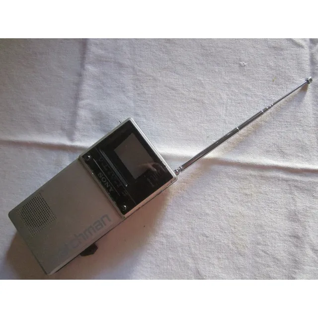 Antiguo Televisor Portatil Sony Watchman De Coleccion 