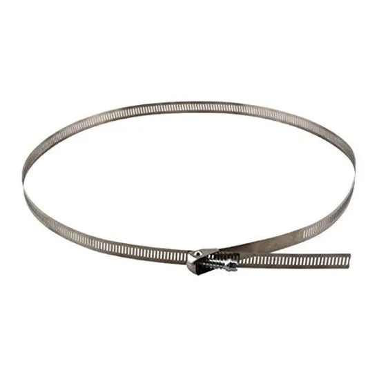 Abrazaderas En Acero Inoxidable, 4 Pulgadas, 2 Unidades.