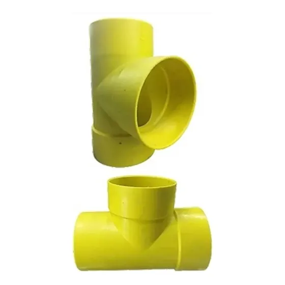 Tee (amarillo) Pvc Aguas Negras 6  3,2mm