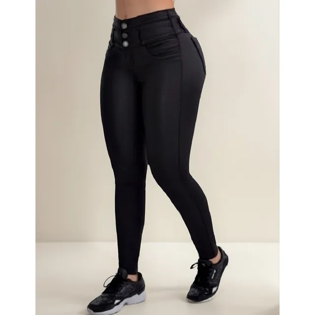 Levantacola Efecto Cuero, Bolsillo. Pretina Ancha Fjl Lovers