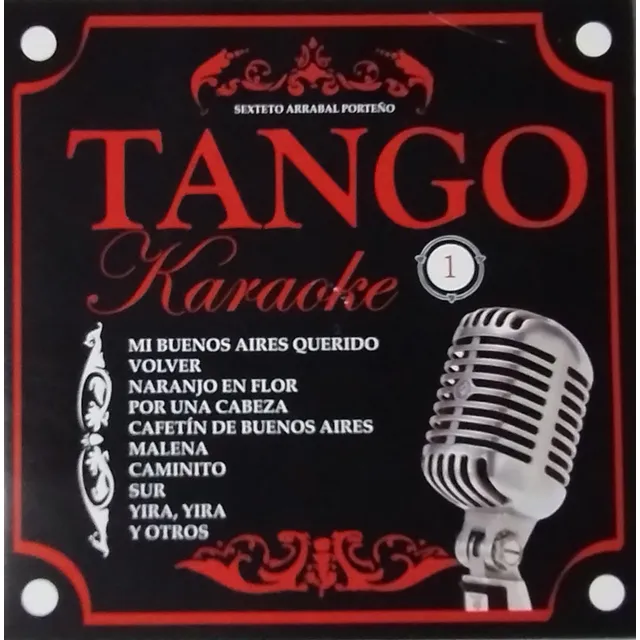 Tango Karaoke Cd Nuevo Con Las Letras Para Cantar 15 Temas