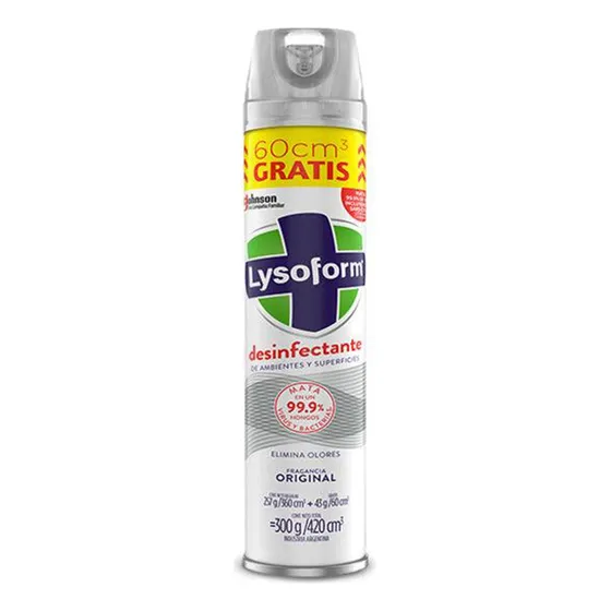 Lysoform Desinfectante De Amb. Y Superficie Original 420 Cc