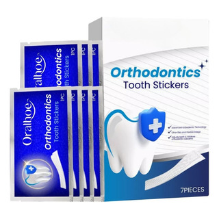 Ortodoncia Pegatinas Dientes Para Alineación Dientes. Ortodoncia Pegatinas Dientes Para Alineación Dientes.