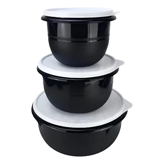 Tupperware Kit Tigela Batedeira 3 Peças