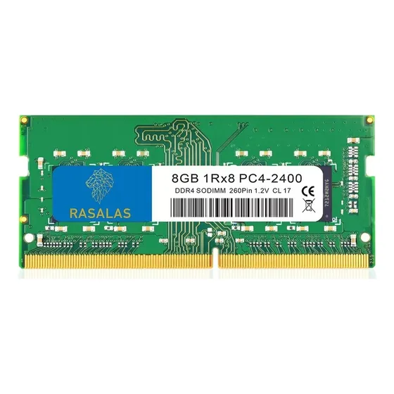 Memoria Ram 8gb Para Pc4-19200 Sodimm Ddr4-2400Mhz verde Rasalas