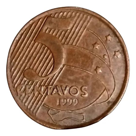 Moeda 5 Centavos 1999