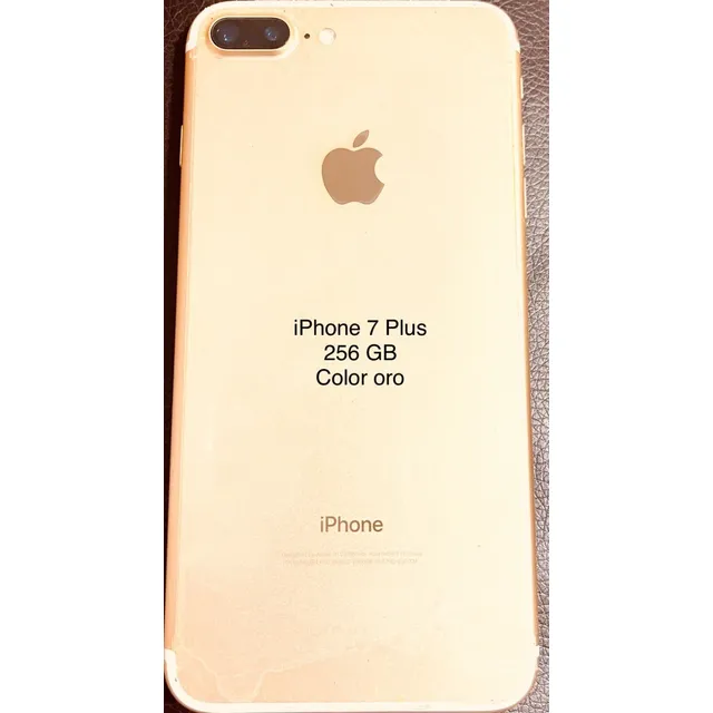 iPhone 7 Plus 256 Gb Oro