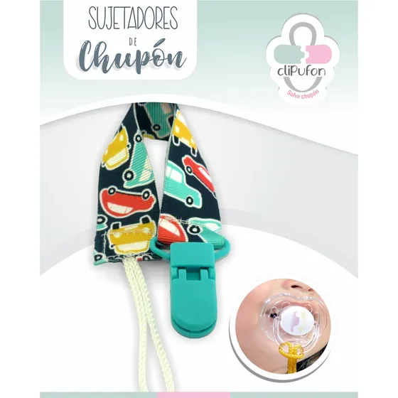 Chupones Sujetador Portachupon Bebes Accesorio Clipufon