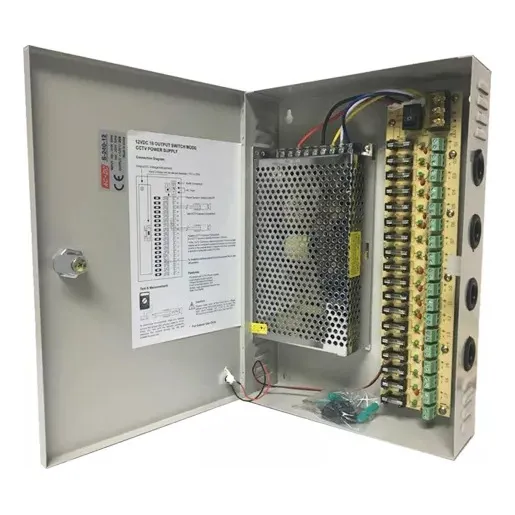 Fuente De Poder Central 18ch 110v 220v 12v 30a