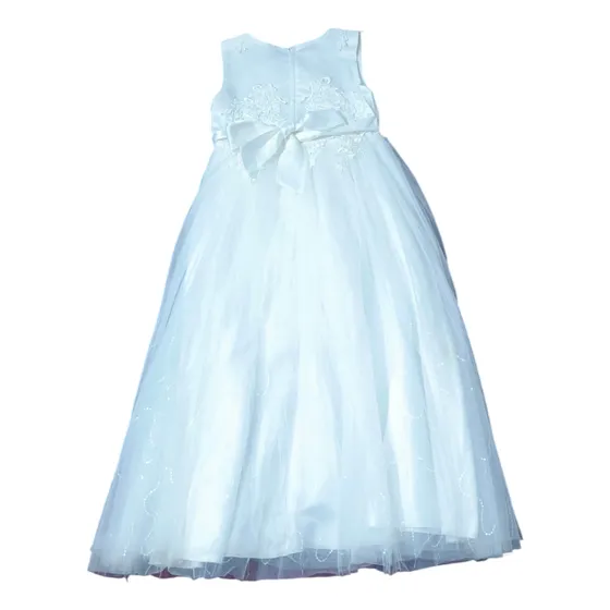 Vestido De Primera Comunión Talla 12 Como Nuevo  Una Postura