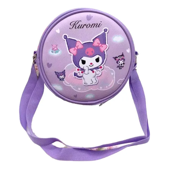 Bandolera Cartera  Kuromi Redonda