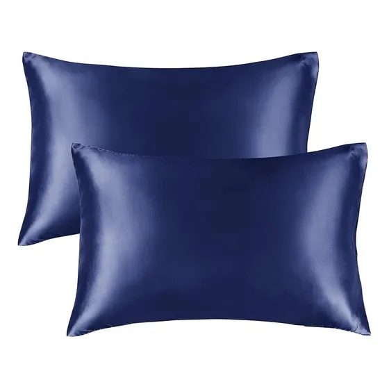 Funda Almohada Satin Saten Tipo Seda Set X2 Unids 100 O 76cm