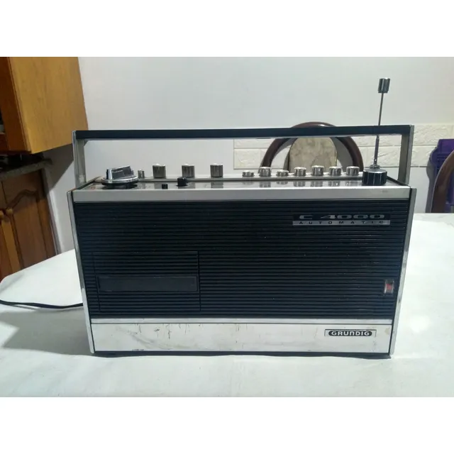 Radio Grabador Antiguo Grundig C4000 Funciona No Envio Leer!