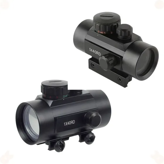 Red Dot 1x40 Mira Para Carabina Trilho Duplo 11 E 20 M