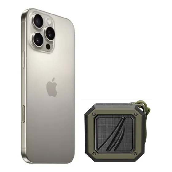 Iphone 16 Pro Max 256 Gb - Parlante Ns100 De Regalo Titanio Natural
