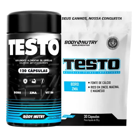 Testo 120 Cápsulas + 30 Cáps Pré Hormonal Vitaminas E Minerais Masculino Feminino Suplemento Em Cáps 100% Natural Boro Fonte De Calcio Rico Em Zinco Niacina Magnesio Matéria Prima Premium Sem Sabor
