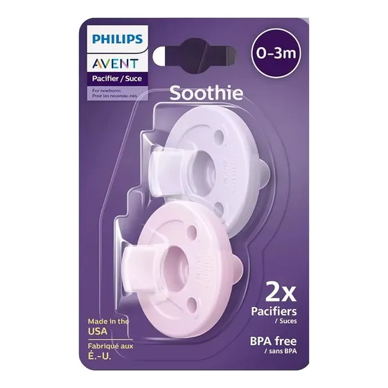 Chupos Entretenedores Avent Soothie 0-3m Niña 