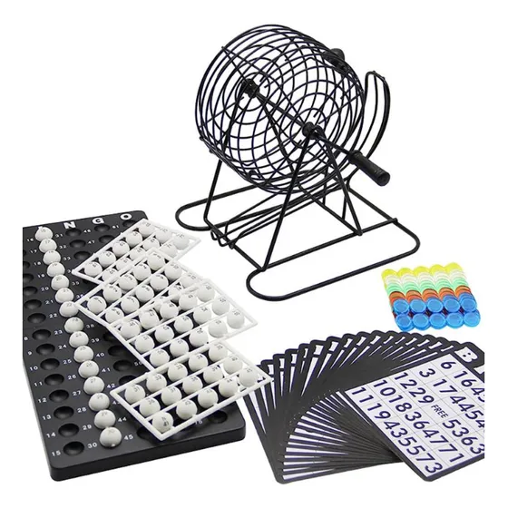 Juego Bingo Metalico Para La Familia