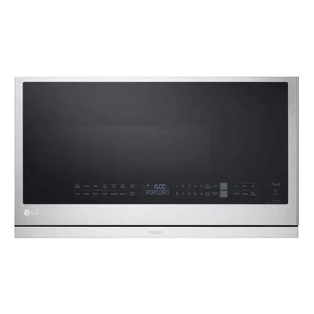 LG 2.1 Cu. Ft. Stainless Steel Over-the-range Smart Microwav