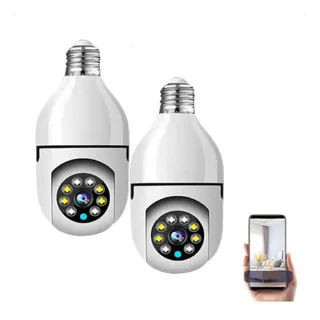Kit 2 Cùmera Segurança Ip Wifi Lùmpada Prova Dågua Full Hd Kit 2 Cùmera Segurança Ip Wifi Lùmpada Prova Dågua Full Hd