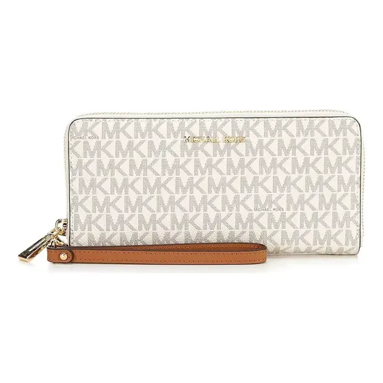 Billetera Mujer Michael Kors Vanilla Cierre
