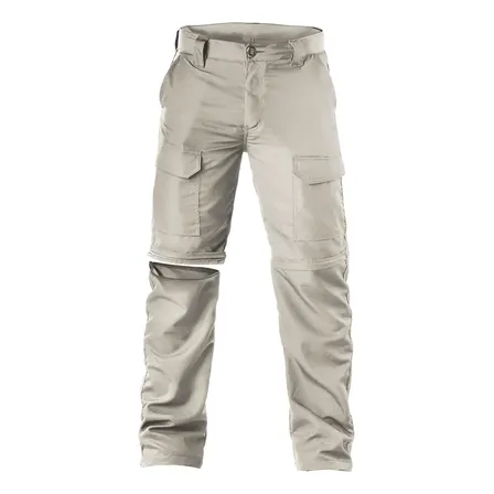 Calça Trilha Pesca Poly Bermuda Tática 6 Bolsos Reforçada