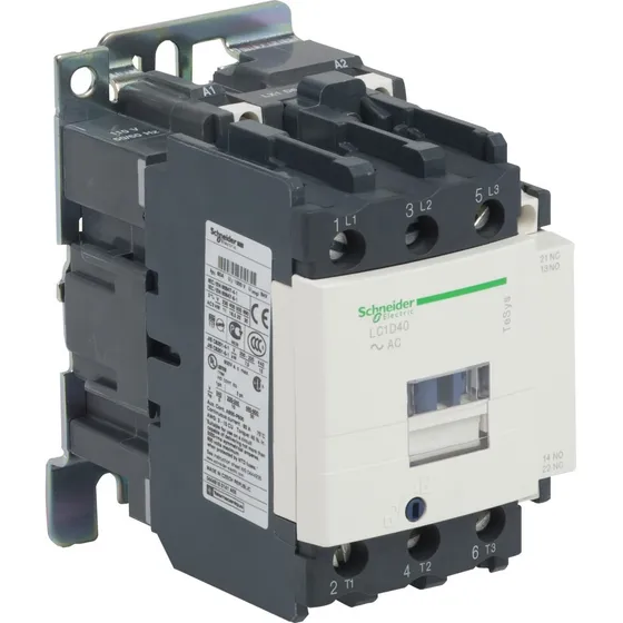 Contactor Trifásico Schneider 40 Amp 24v Lc1d40b7