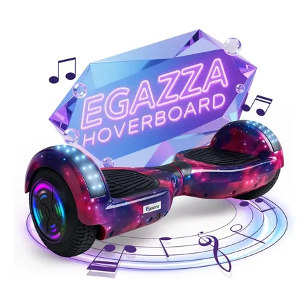 Hoverboard Overboard Bluetooth Egazza K5 Céu Estrelado Cores Cor Egazza K5/céu Estrelado De Três Cores/6.5 Polegadas