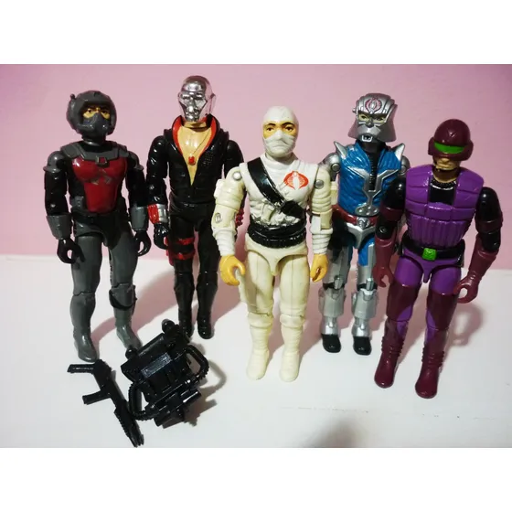 Comandos Em Ação Cobra De Gelo Lote 5 Gijoe Estrela + Hasbro
