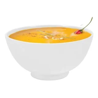 12 Tigelas Cumbucas Branca 320ml Melamine Caldo Sopa Açaà Cor Branco 12 Tigelas Cumbucas Branca 320ml Melamine Caldo Sopa Açaà Cor Branco