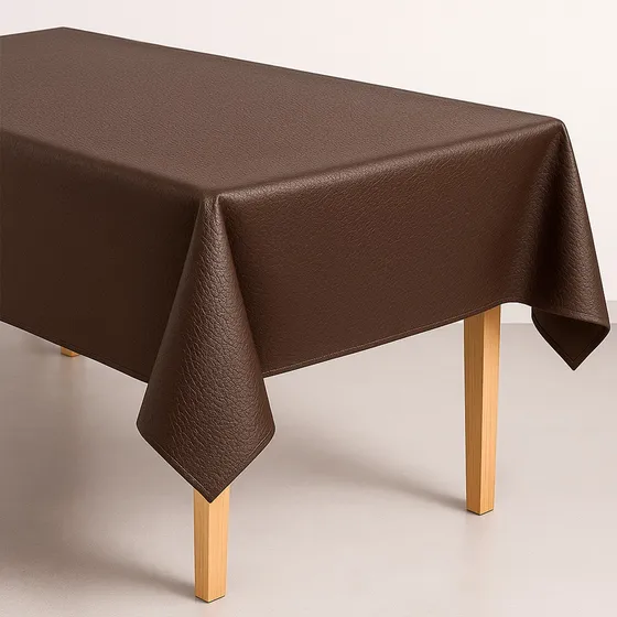 Mantel Eco Cuero Cuerina Con Felpa 140x240 Cm Mesa 8 Sillas