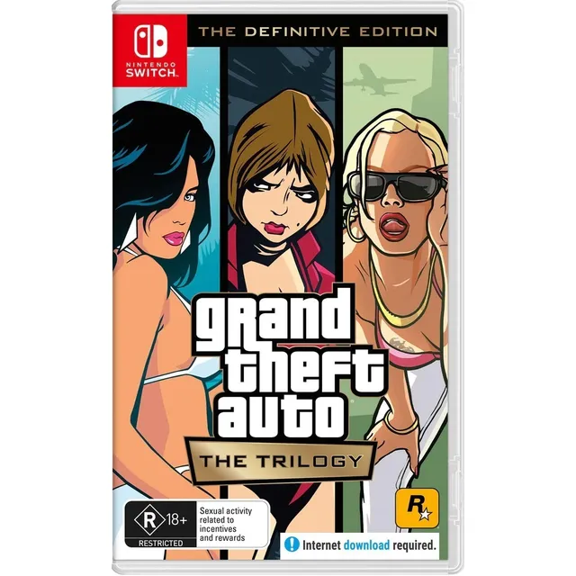 Grand Theft Auto: The Trilogy Definitive Edition Nintendo Switch Switch Físico