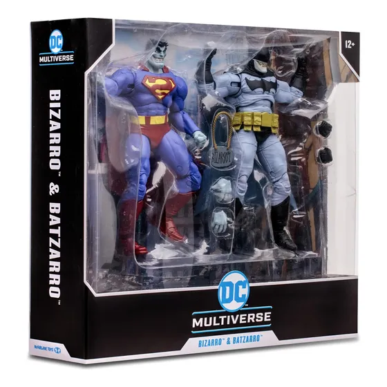 Figuras Bizarro Y Batzarro Mc Farlane Dc Collector 18 Cm