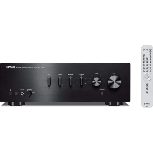 Amplificador Yamaha A-s501bl Natural Sound Integrado Estéreo