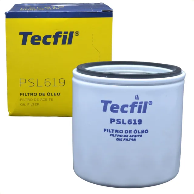 Filtro De Óleo Do Motor Fiat E Chevrolet Psl619 Tecfil