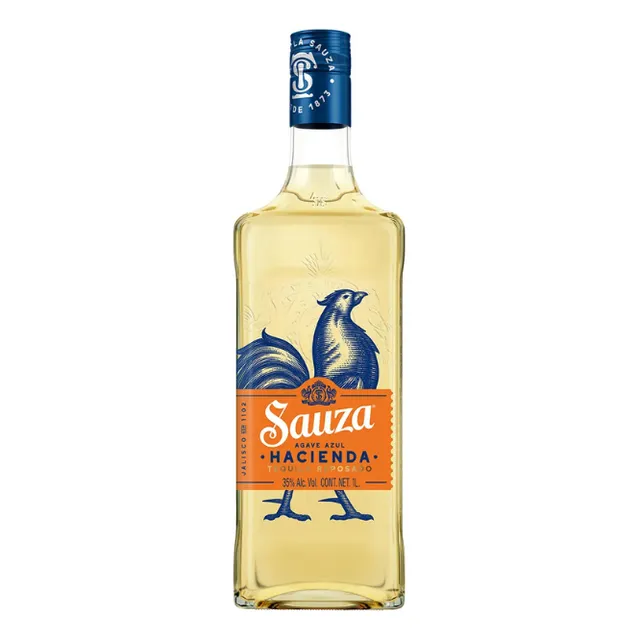 Tequila Reposado 1l Sauza Hacienda