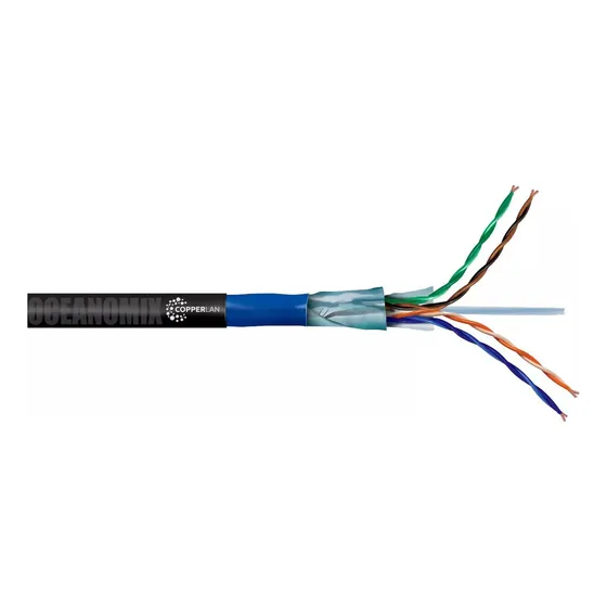 Cabo Utp Cat6 Externo Blindado 100m 100% Cobre