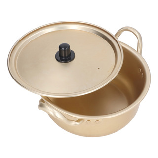 18cm Olla De Fideos Ramen Coreana Aluminio Pasta Con Tapa 18cm Olla De Fideos Ramen Coreana Aluminio Pasta Con Tapa