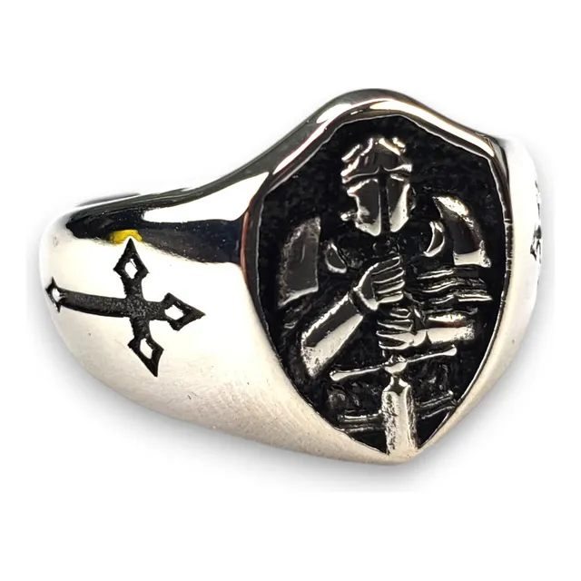 Wang Anillo Templarios Acero Inoxidable A878